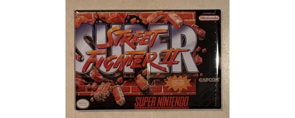 Super Street Fighter II - Video Games - Magnet